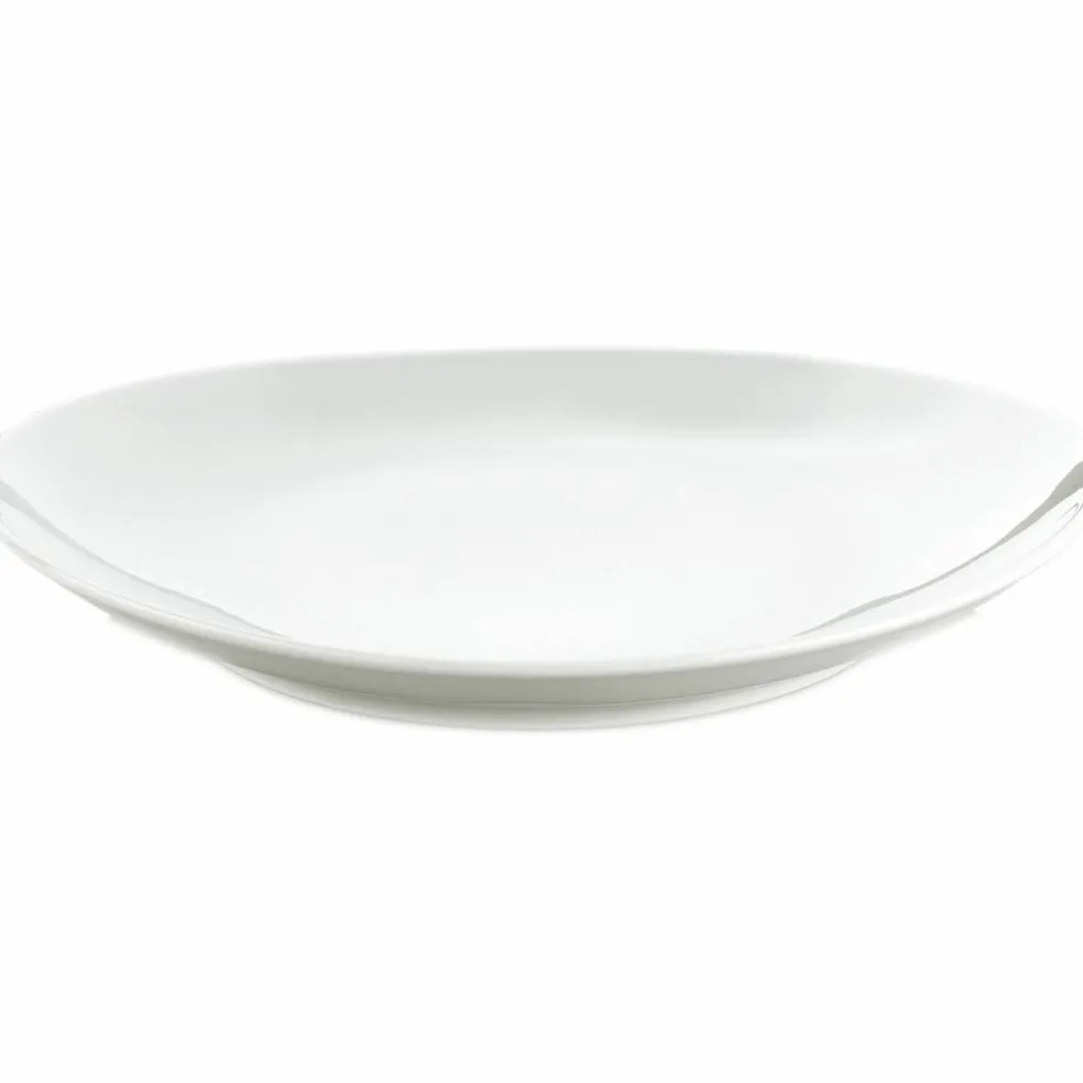 Oval stektallrik, stor 29,5 x 25,5 cm.