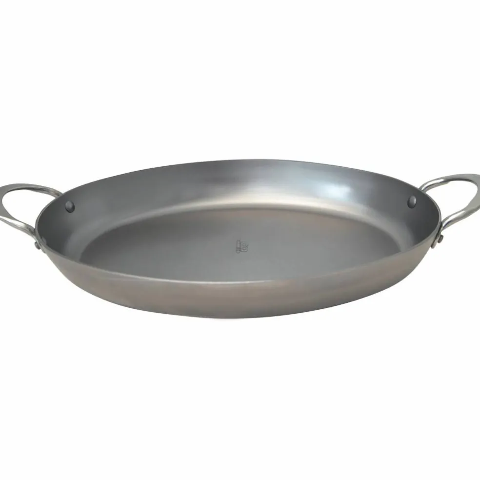 Oval Traktörpanna Kolstål Lyonnaise Mineral B