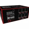 O Wine Tumbler Cabernet/Merlot vinglas 6-pack 20-årsjubileum