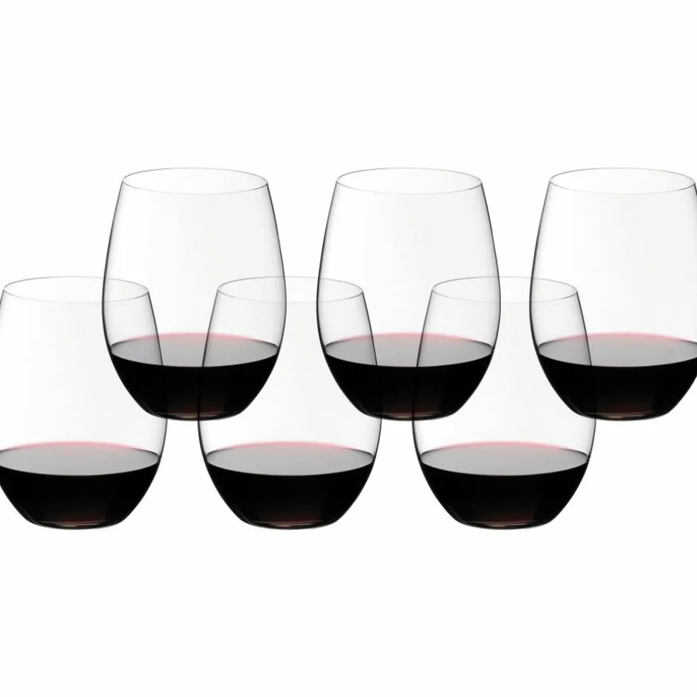 O Wine Tumbler Cabernet/Merlot vinglas 6-pack 20-årsjubileum