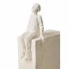 Oxen 12cm, vit
