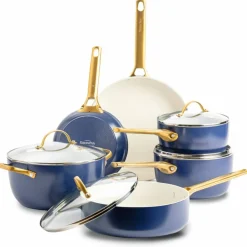Padova gryt- och pannset 6 delar, oxford blue