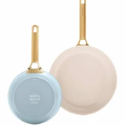 Padova stekpanneset 20 + 26 cm, light blue