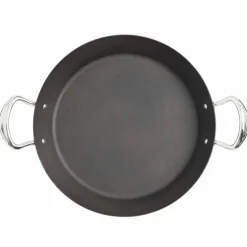 Paellapanna 30 cm, kolstål