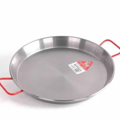 Paellapanna Polerat kolstål 40 cm