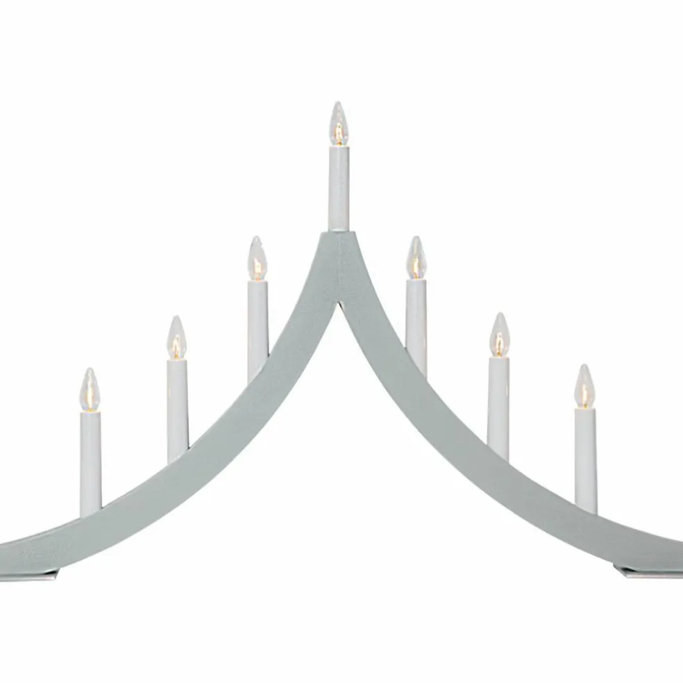 Pagod adventsljusstake, grafit