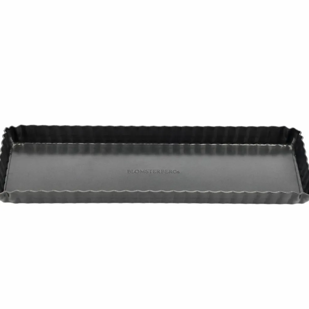 Pajform rektangulär 35×11 cm, mörkgrå