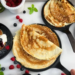 Pannkakspanna 24 cm, kolstål