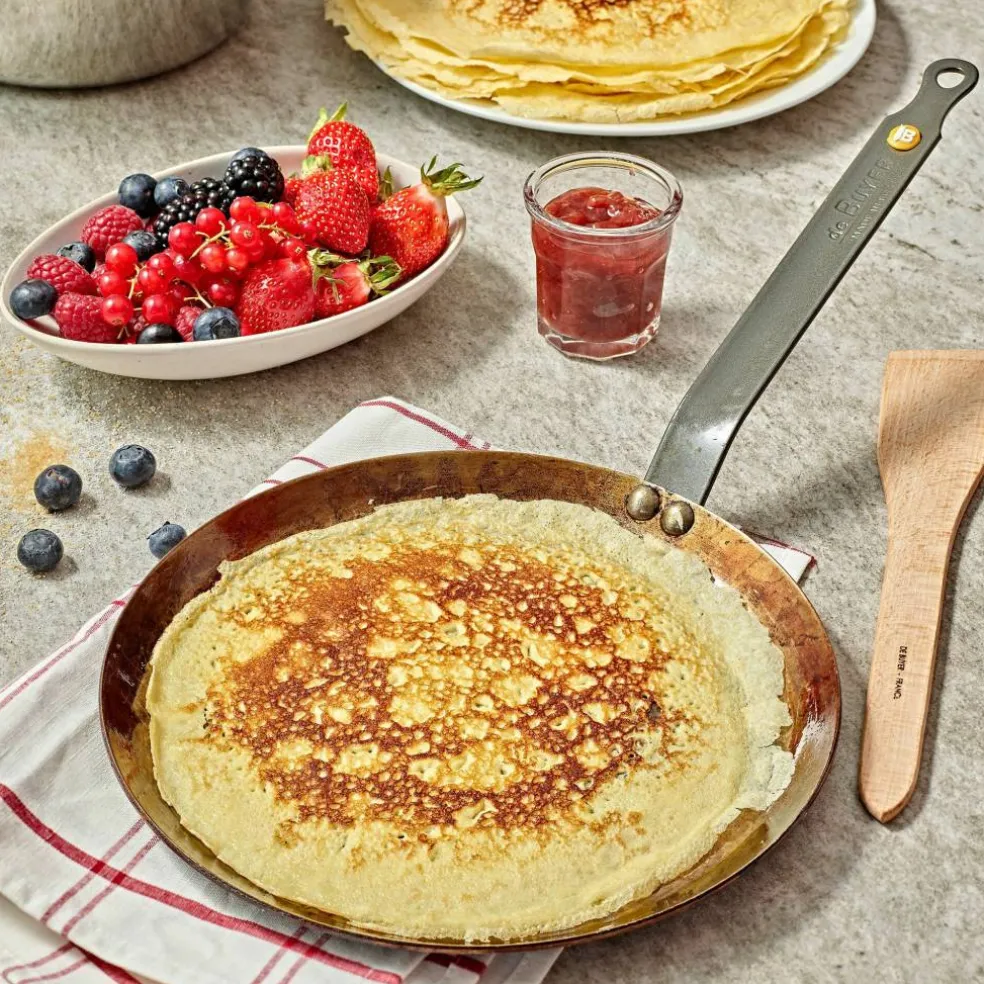 Pannkakspanna Kolstål Lyonnaise Mineral B Dia 30 cm