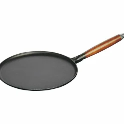 Pannkakspanna med trähandtag 28 cm