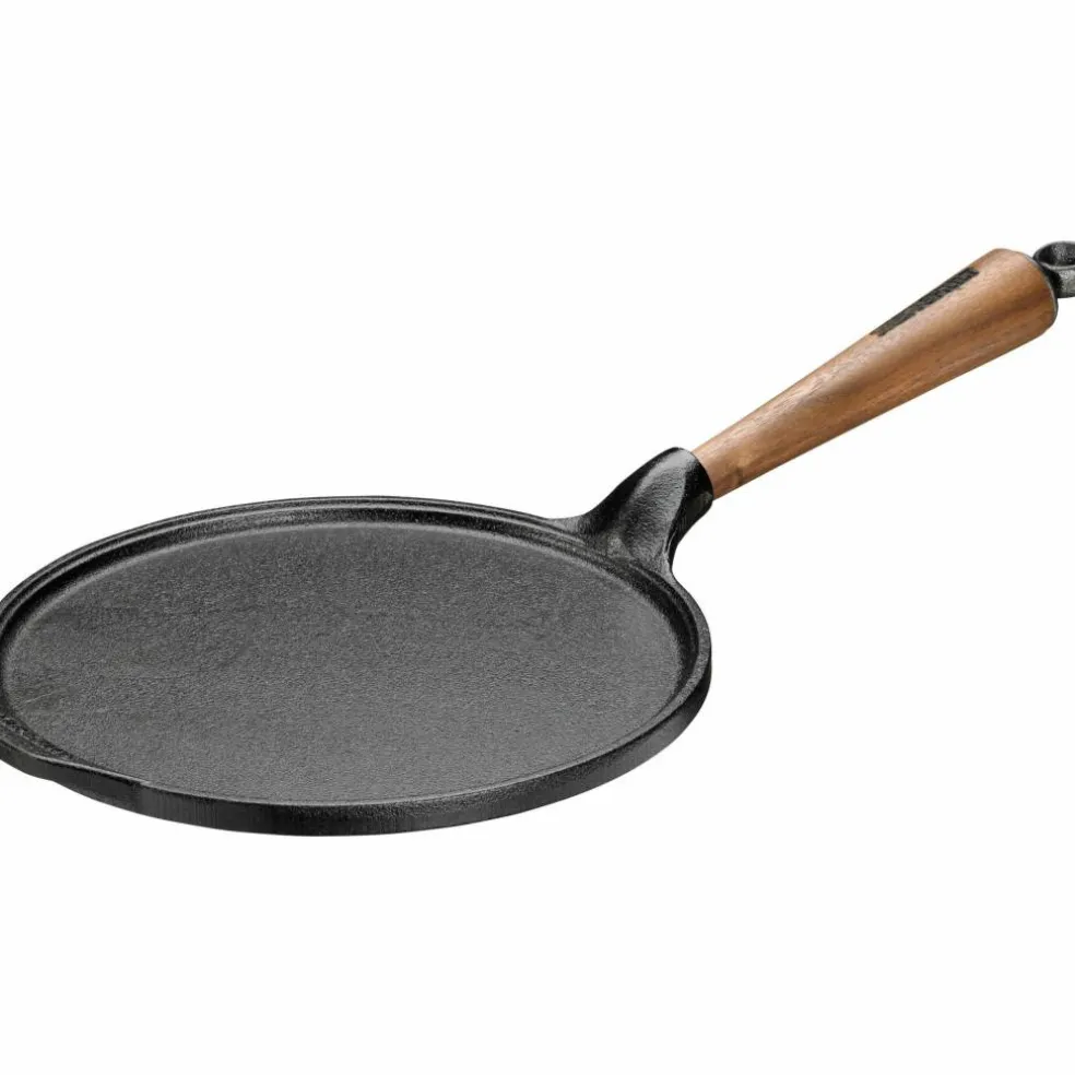 Pannkaksstekpanna 23 cm Gjutjärnshandtag