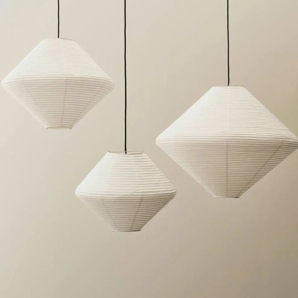 Paper Diamond lampskärm 60 cm, classic white