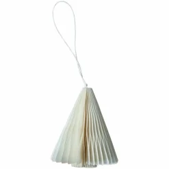 Paper Tree julgransdekoration, 7 cm, white