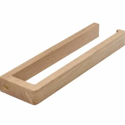 Pappershållare, mörkbetsad ask
