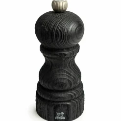 Paris Nature saltkvarn, black, 12 cm