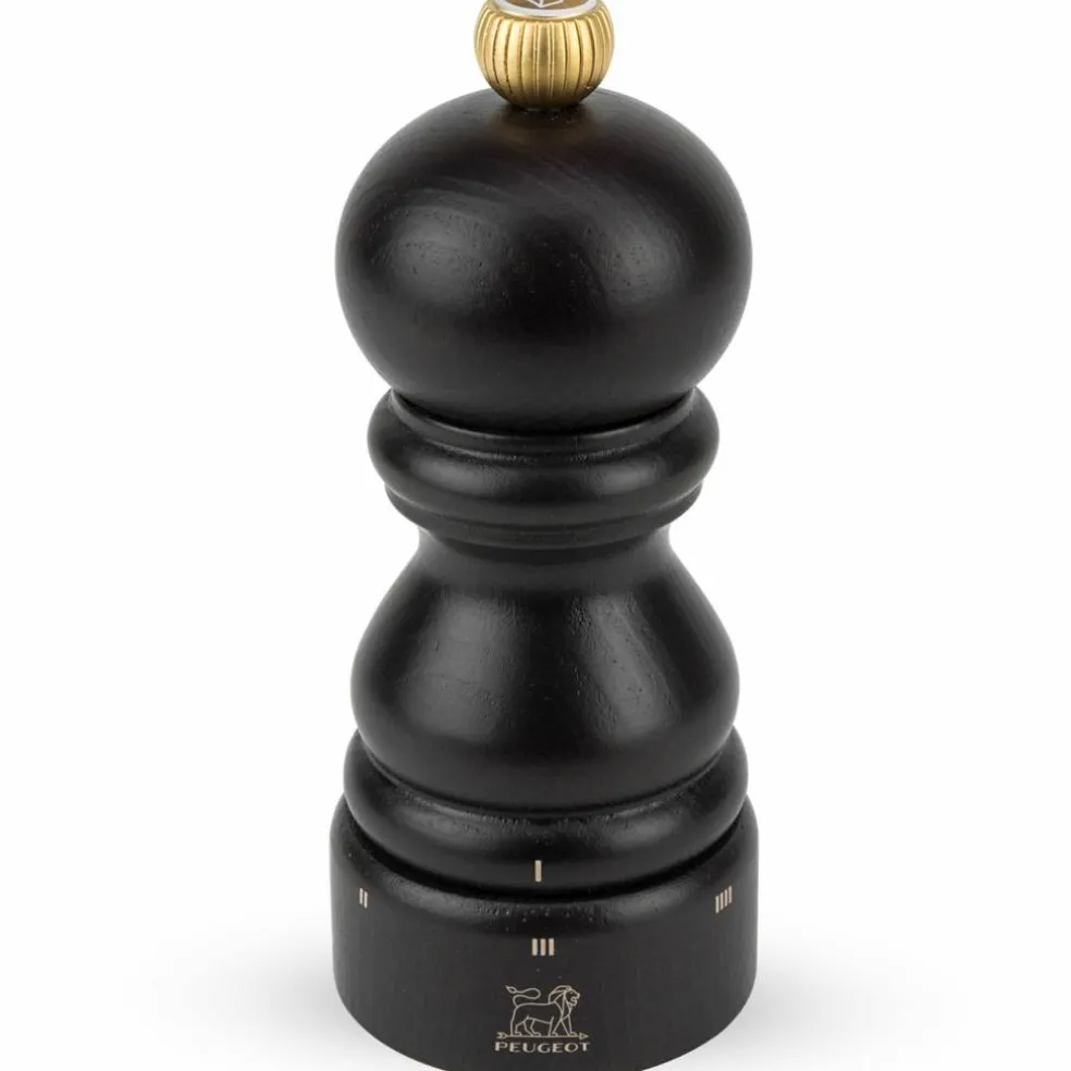 Paris u'Select Z saltkvarn 12 cm, svartlackerad