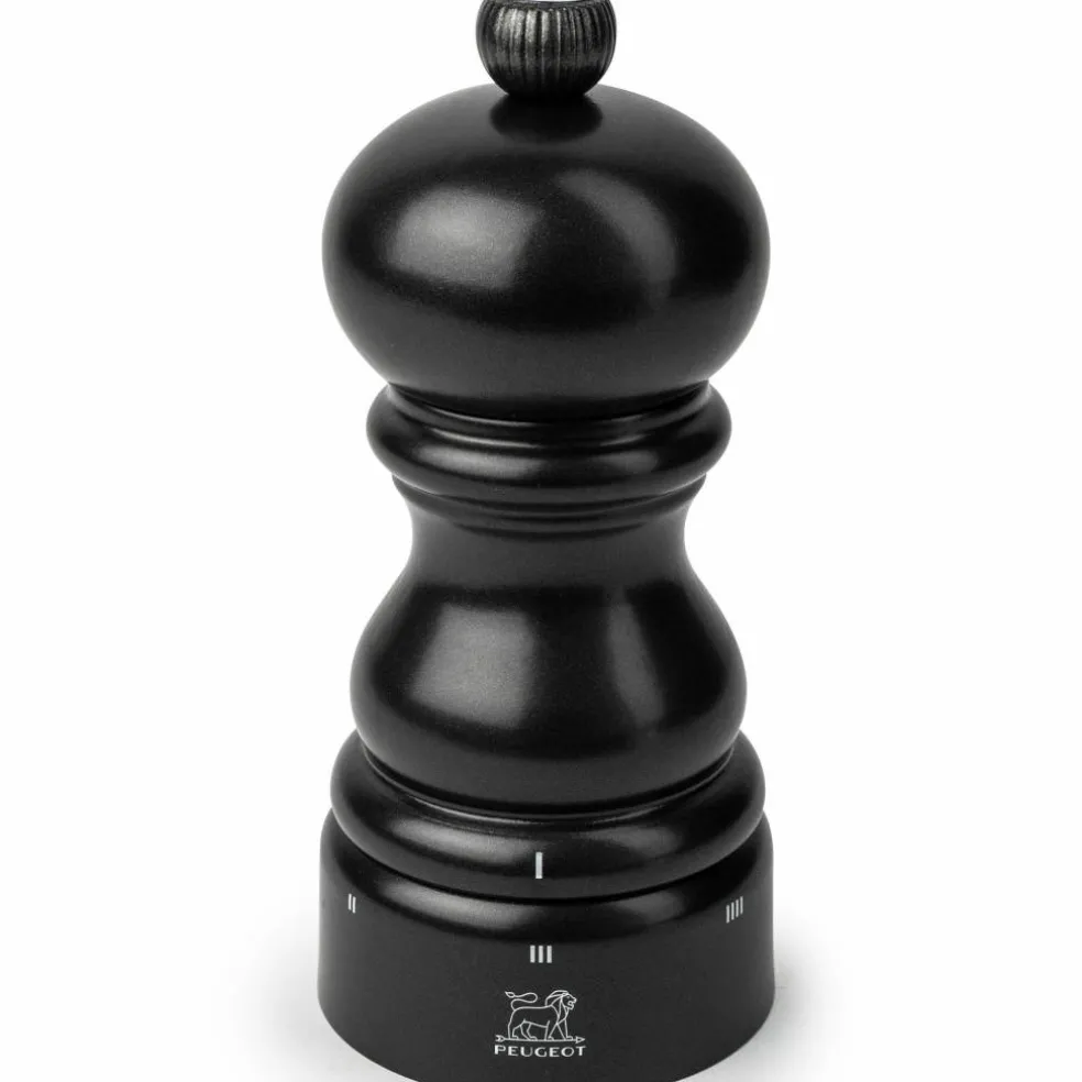 Paris u'Select Z saltkvarn 12 cm, svartlackerad