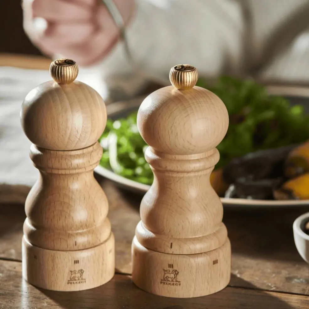 Paris u'Select Z saltkvarn 12 cm, sidenmatt svart