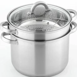 Pastagrytset med ånginsats + durkslag 7,5 liter