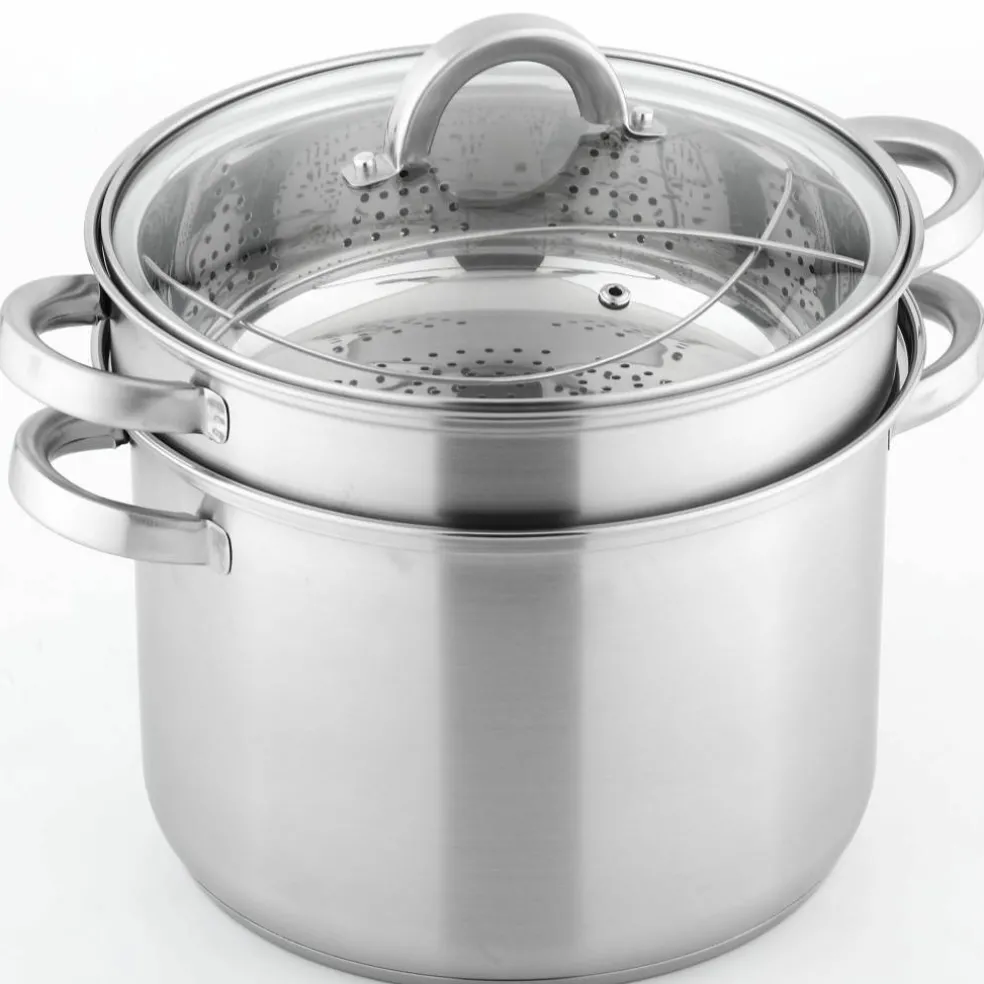 Pastagrytset med ånginsats + durkslag 7,5 liter
