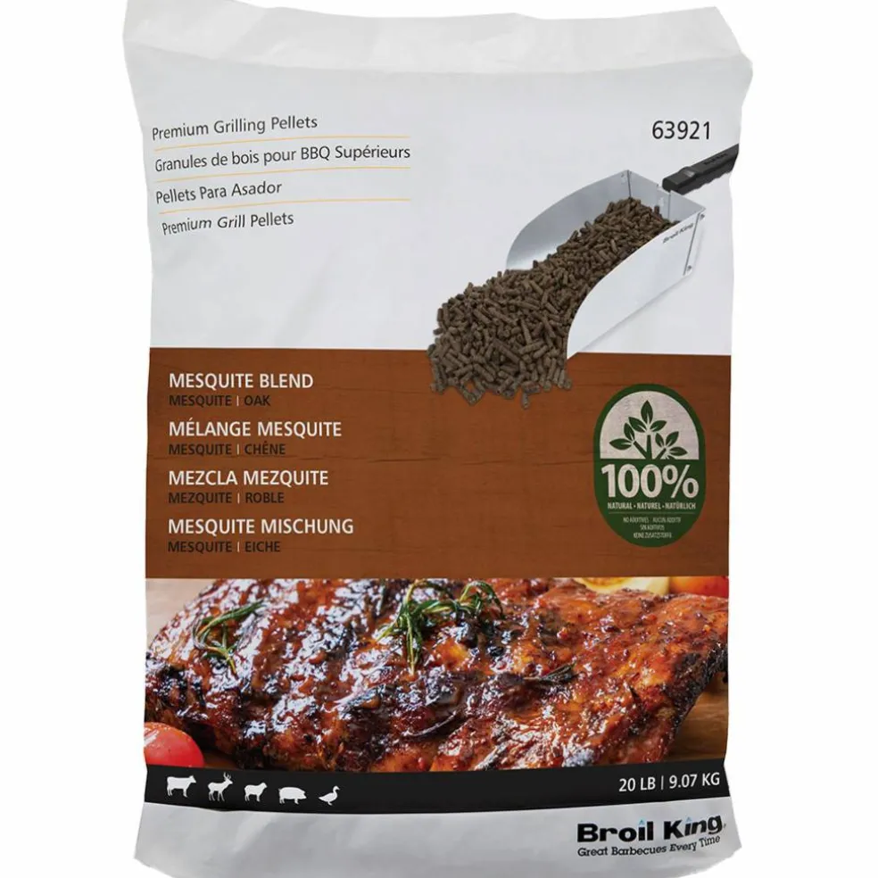 Pellets 9 kg, mesquite/ek