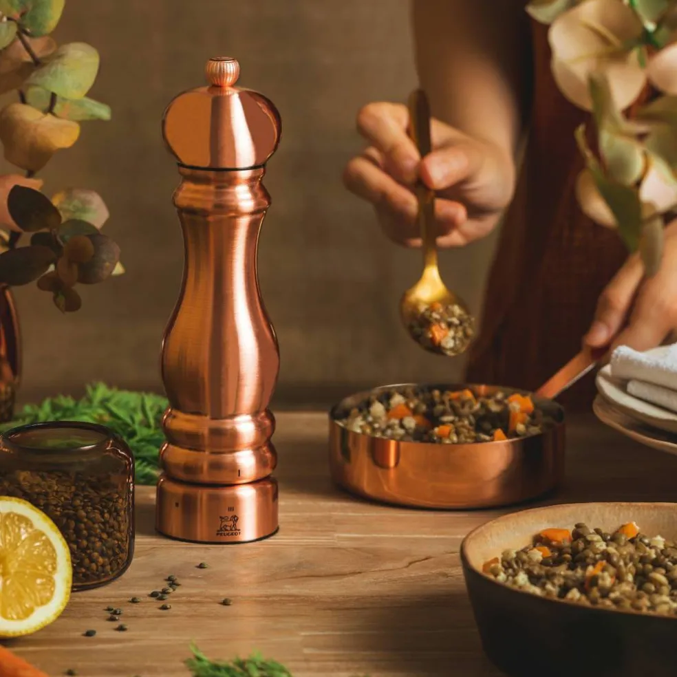 Pepparkvarn Chef, Koppar Electroplating
