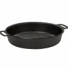 Perforerad grillform, Ø30 cm, kolstål