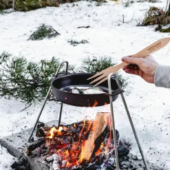 Perforerad grillform, Ø30 cm, kolstål
