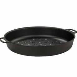 Perforerad grillform, Ø30 cm, kolstål