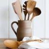 Perforerad stekspade 34 cm, teak