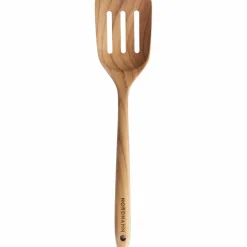 Perforerad stekspade 34 cm, teak