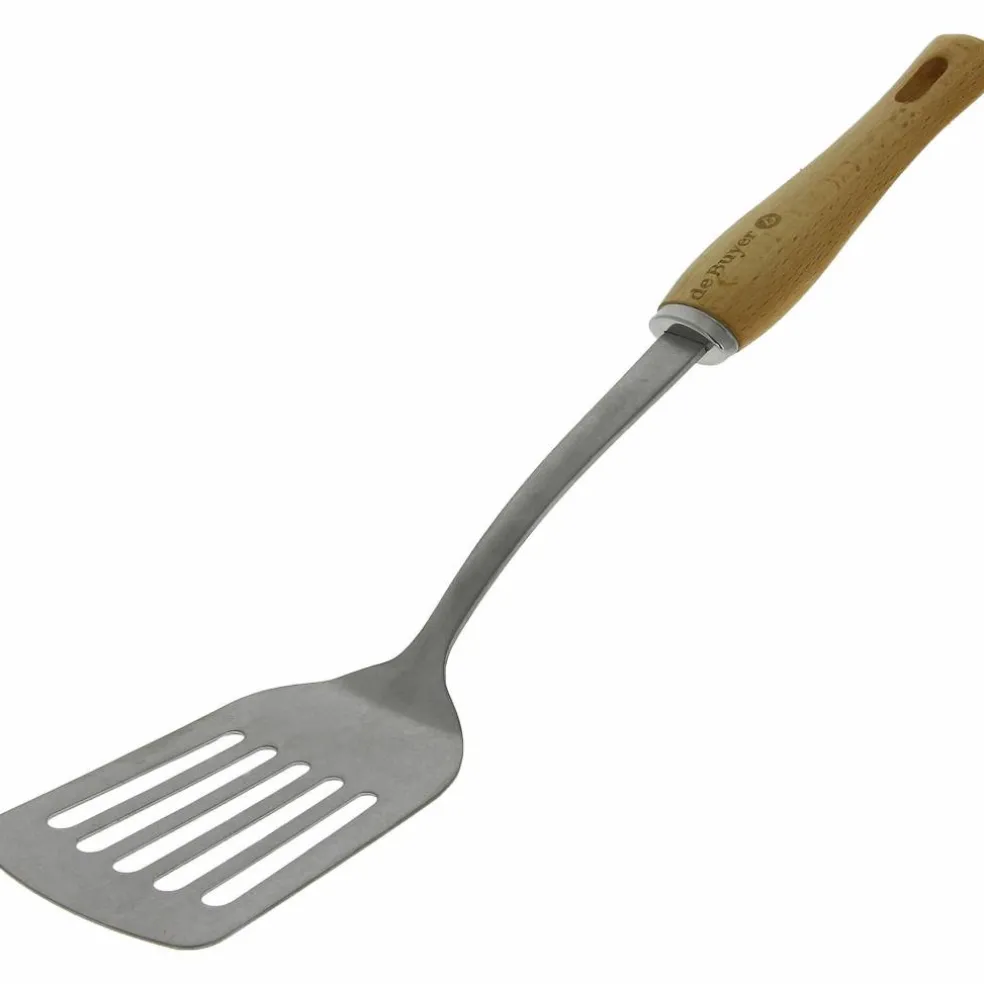Perforerad stekspade Trähandtag