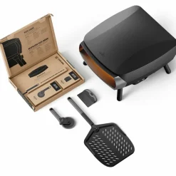 Piccolo Rotante 13" pizzaugn inkl. toolbox, black