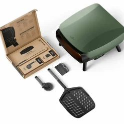 Piccolo Rotante 13" pizzaugn inkl. toolbox, green