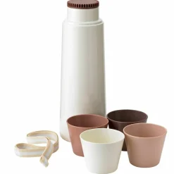 Picnic termosflaska med 4 koppar, 1 liter