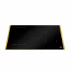 P784I1M30GP Premium induktionshäll 78 cm med guldram, 4 zoner
