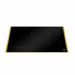 P784I1M30GP Premium induktionshäll 78 cm med guldram, 4 zoner