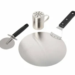 Pizza-set, rostfritt stål