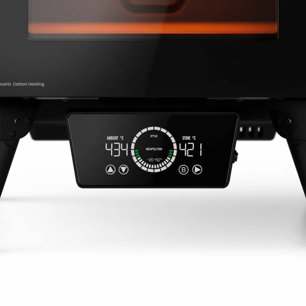 Pizzaugn Elektrisk eGNITE Control 13", svart