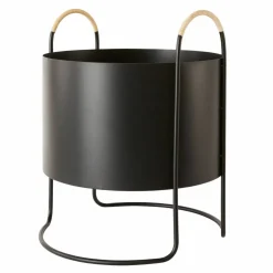 Plant Box Low blomlåda, black