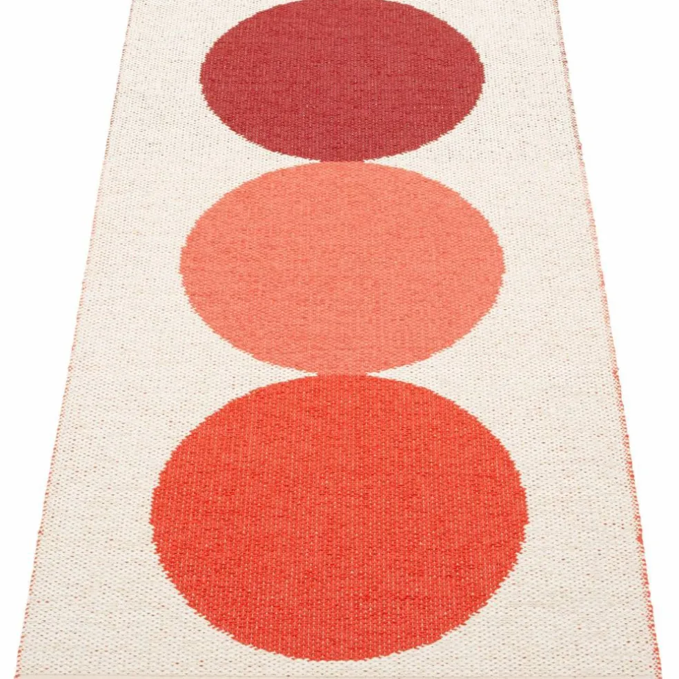 Plastmatta 70 x 280 cm, berry