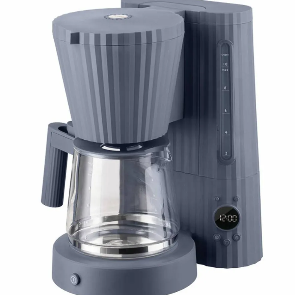 Plissé kaffebryggare, grå