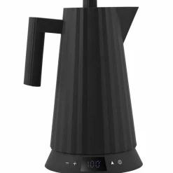 Plissé Vattenkokare med temperaturkontroll 1,7 liter, svart