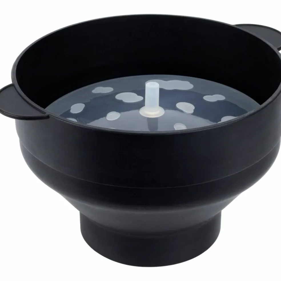 Popcorn Maker Mikrovågsugn Svart