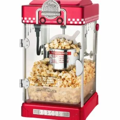 Popcornmaskin Little Bambino 2-3 liter Röd