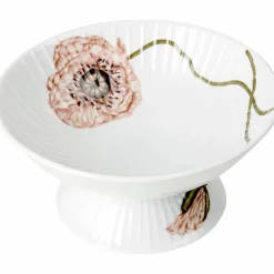 Poppy bordsuppsats vit, Ø 16 cm