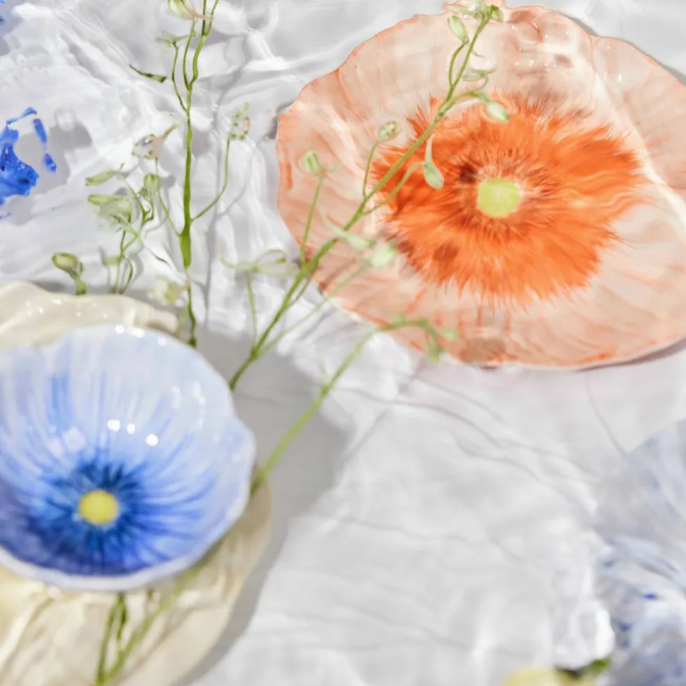 Poppy skål 11 cm, röd