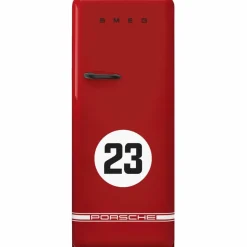Porsche Limited Edition kylskåp med frysfack FAB28RDP9176, Salzburg Red