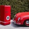 Porsche Special Edition kylskåp med frysfack FAB28RDPCW6, Carrara White