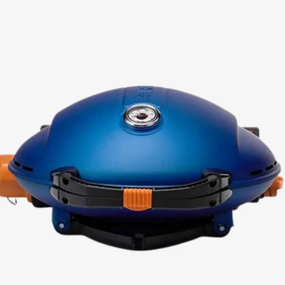 900 portabel gasolgrill, svart